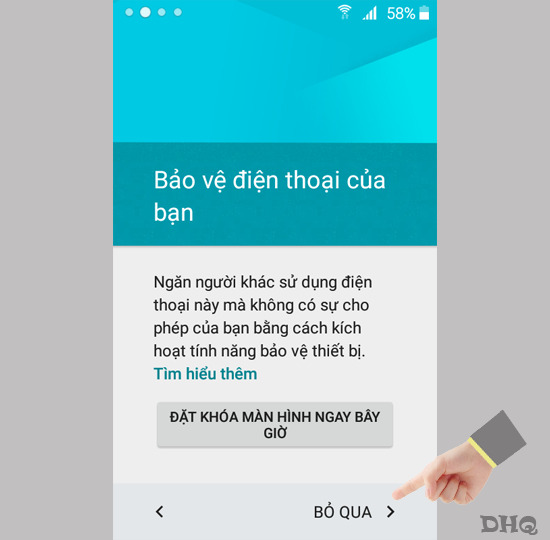 Chọn bỏ qua